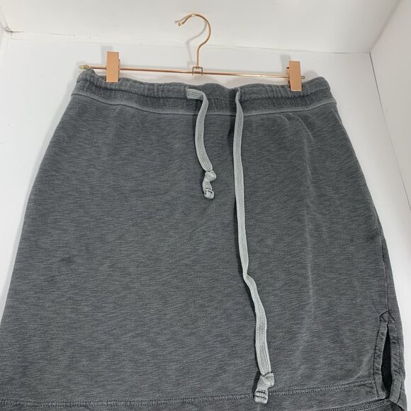JAMES PERSE Drawstring Vintage Supima Cotton Mini Skirt Womens Size 1 - Picture 4 of 12